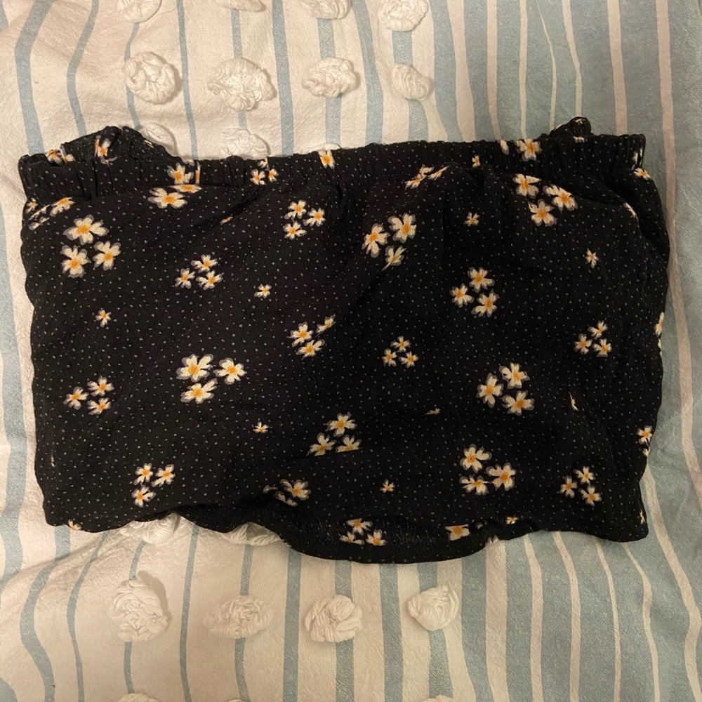 Flowery Tube Top